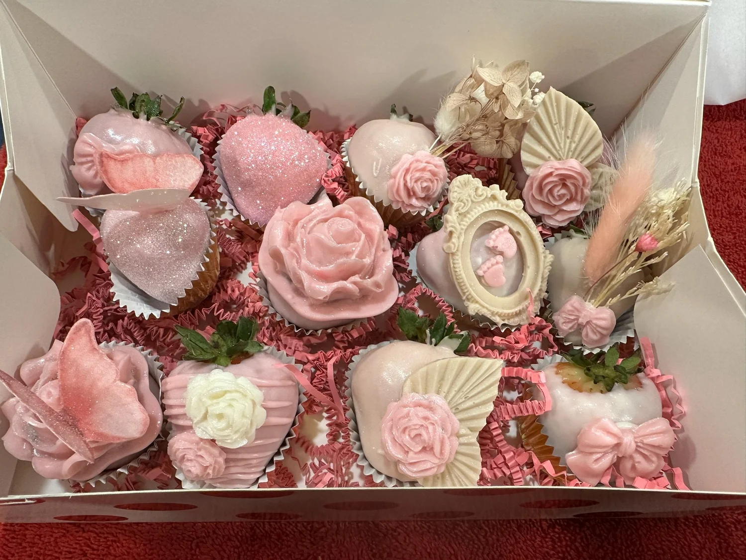 Strawberry crunch covered strawberries